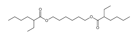 1,6-bis-(2-ethyl-hexanoyloxy)-hexane结构式
