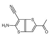 2-acetyl-5-aminothieno[3,2-b]thiophene-6-carbonitrile结构式