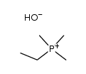 ethyl-trimethyl-phosphonium, hydroxide Structure