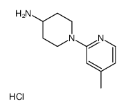 4'-Methyl-3,4,5,6-tetrahydro-2H-[1,2']bipyridinyl-4-ylamine hydrochloride structure