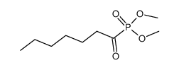 dimethyl-(2-oxoheptyl)-phosphonate结构式