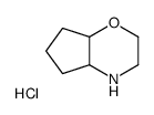 2,3,4,4a,5,6,7,7a-octahydrocyclopenta[b][1,4]oxazine,hydrochloride结构式