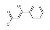 3-Chloro-3-phenylpropenoyl Chloride Structure