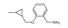 2-(2-Methyl-cyclopropylmethoxy)-benzylamine结构式