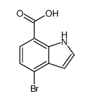 1H-Indole-7-carboxylic acid, 4-bromo- picture