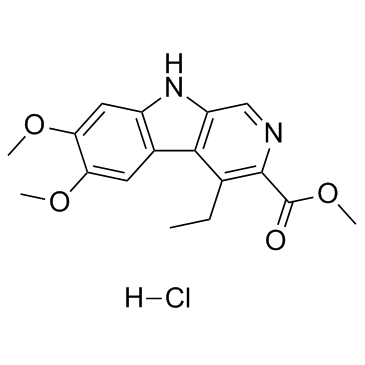 DMCM盐酸盐结构式