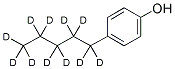 4-Pentylphenol-d11结构式