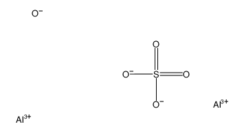 dialuminum,oxygen(2-),disulfate Structure