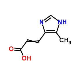 3-(5-METHYL-3H-IMIDAZOL-4-YL)-ACRYLIC ACID structure