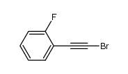 1-(bromoethynyl)-2-fluorobenzene structure