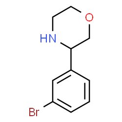 3-(3-Bromophenyl)morpholine Structure