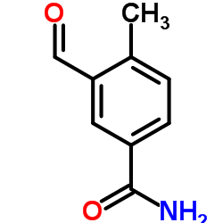 3-Formyl-4-methylbenzamide Structure