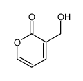 3-(hydroxymethyl)pyran-2-one Structure