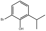 6-溴-2-异丙基苯酚结构式