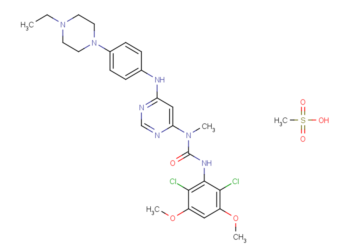Infigratinib Mesylate | CAS#:1310746-12-3 | Chemsrc