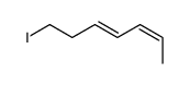 7-iodohepta-2,4-diene结构式