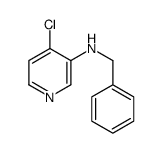 N-benzyl-4-chloropyridin-3-amine结构式