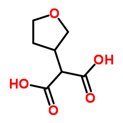 2-(TETRAHYDROFURAN-3-YL)MALONICACID Structure