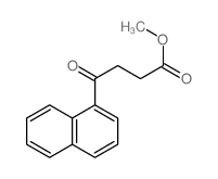 methyl 4-naphthalen-1-yl-4-oxo-butanoate结构式