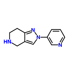 2-(pyridin-3-yl)-4,5,6,7-tetrahydro-2H-pyrazolo[4,3-c]pyridine Structure