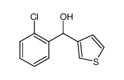 (2-chlorophenyl)(thiophen-3-yl)methanol Structure