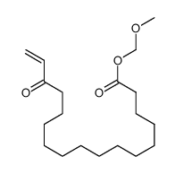 methoxymethyl 15-oxoheptadec-16-enoate结构式