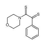 1-morpholin-4-yl-2-phenylethane-1,2-dithione Structure