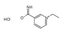 1-ethylpyridine-5-carboxamide chloride结构式