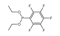 diethyl (pentafluorophenyl)phosphonite Structure