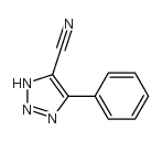 5-苯基-3H-[1,2,3]噻唑-4-甲腈结构式