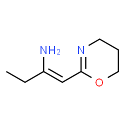 1-Buten-2-amine,1-(5,6-dihydro-4H-1,3-oxazin-2-yl)-结构式