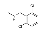 1-(2,6-dichlorophenyl)-N-methylmethanamine structure