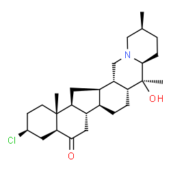 3-BETA-CHLORO-IMPERIALINE结构式