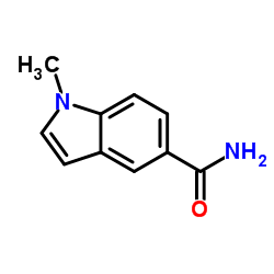 1-Methyl-1H-indole-5-carboxamide Structure