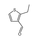 3-Thiophenecarboxaldehyde, 2-ethyl- (9CI)结构式