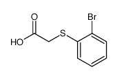 2-Bromo-phenylthioaceticacid Structure