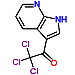 2,2,2-三氯-1-(1H-吡咯并[2,3-b]吡啶-3-基)乙酮图片