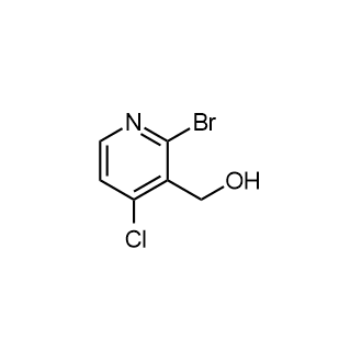 (2-Bromo-4-chloropyridin-3-yl)methanol Structure