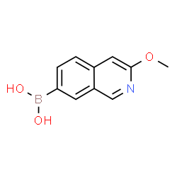 3-甲氧基异喹啉-7-硼酸图片