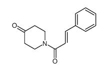 1-(1-Oxo-3-phenyl-2-propenyl)-4-piperidinone picture