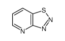 1,2,3-Thiadiazolo[4,5-b]pyridine(9CI)结构式