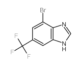 4-bromo-6-(trifluoromethyl)benzimidazole structure