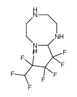 2-(1,1,2,2,3,3,4,4-octafluorobutyl)-1,3,6-triazocane Structure