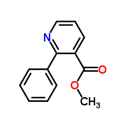 Methyl 2-phenylnicotinate Structure