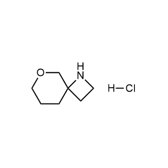 8-Oxa-1-azaspiro[3.5]nonane hydrochloride Structure