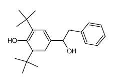 1-(3,5-Di-tert.-butyl-4-hydroxy-phenyl)-2-phenyl-aethanol结构式