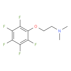 N,N-Dimethyl-2-(perfluorophenoxy)ethanamine structure