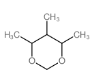 4,5,6-trimethyl-1,3-dioxane Structure