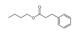 3-phenyl-propionic acid butyl ester Structure