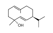 4α-hydroxygermacra-1(10),5-diene Structure